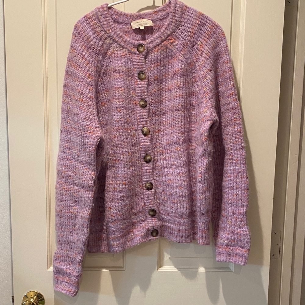 La Maille Sezane Othello Multicolored Cardigan, sz M